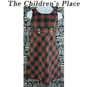 Children's Place Plaid Dress Size 12